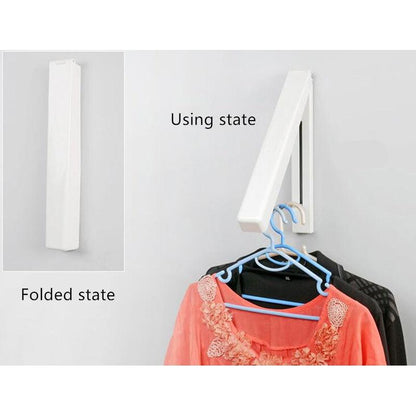 Wall Mounted Retractable Clothes Drying Rack by HitMyNeed