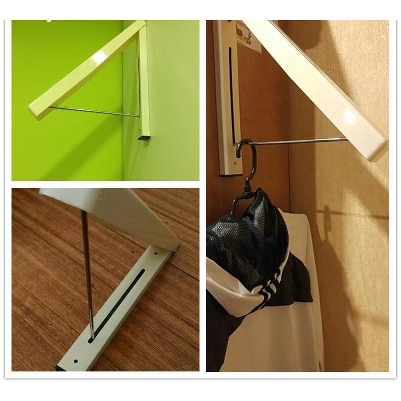 Wall Mounted Retractable Clothes Drying Rack by HitMyNeed