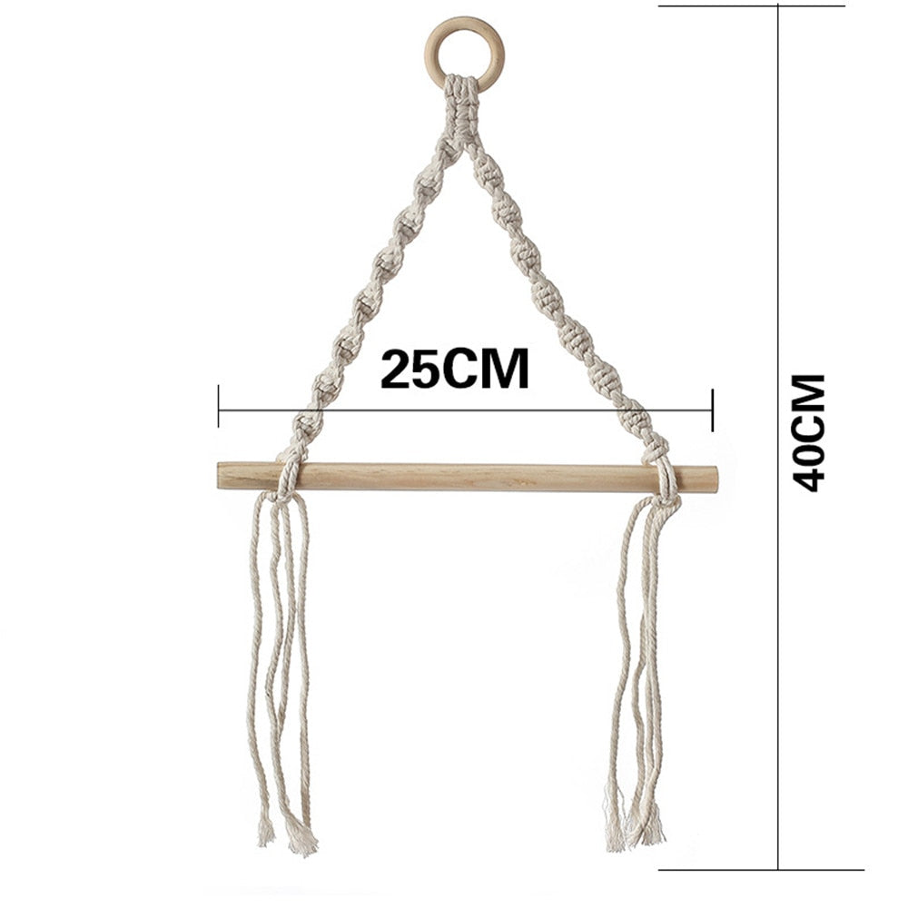 Wall Mounted Rope Toilet Paper Holder by HitMyNeed