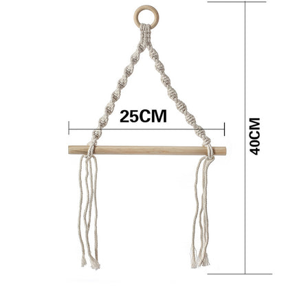Wall Mounted Rope Toilet Paper Holder by HitMyNeed
