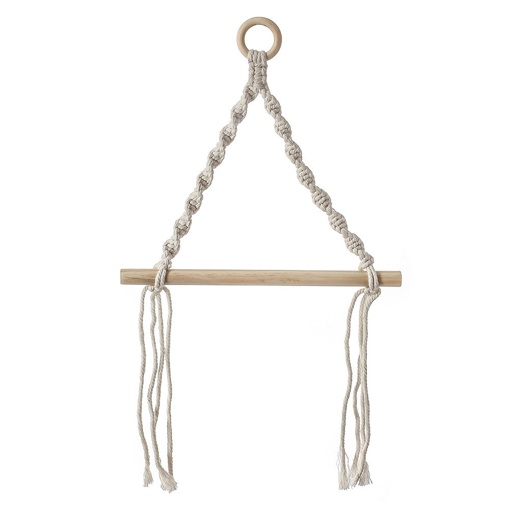 Wall Mounted Rope Toilet Paper Holder by HitMyNeed