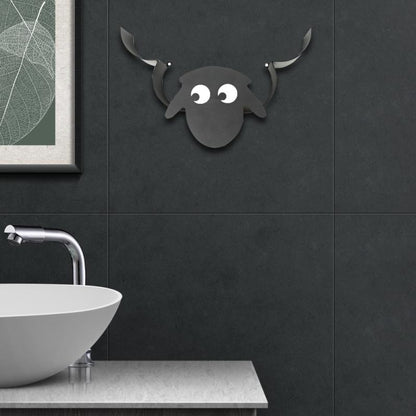 Wall Mounted Sheep Toilet Paper Holder Rack by HitMyNeed