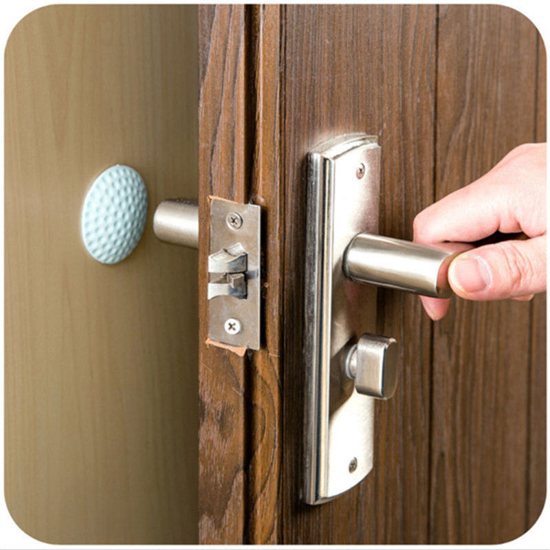 Wall Mounted Soft Rubber Door Bumper (2 Pack) by HitMyNeed