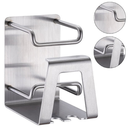 Wall Mounted Stainless Steel Toothbrush Holder by HitMyNeed