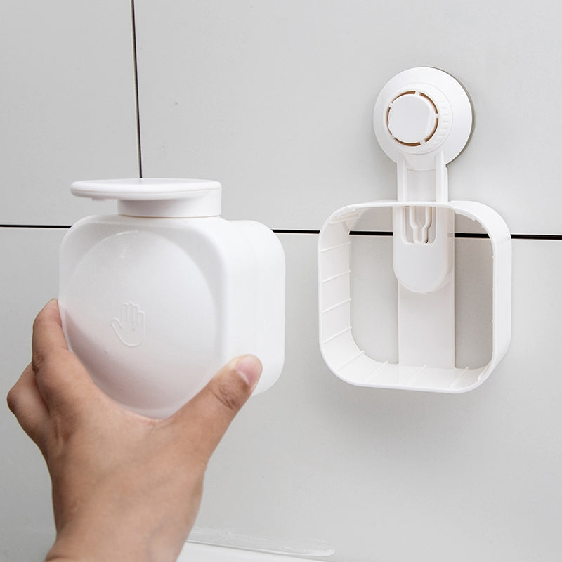 Wall Mounted Suction Cup Soap Dispenser by HitMyNeed