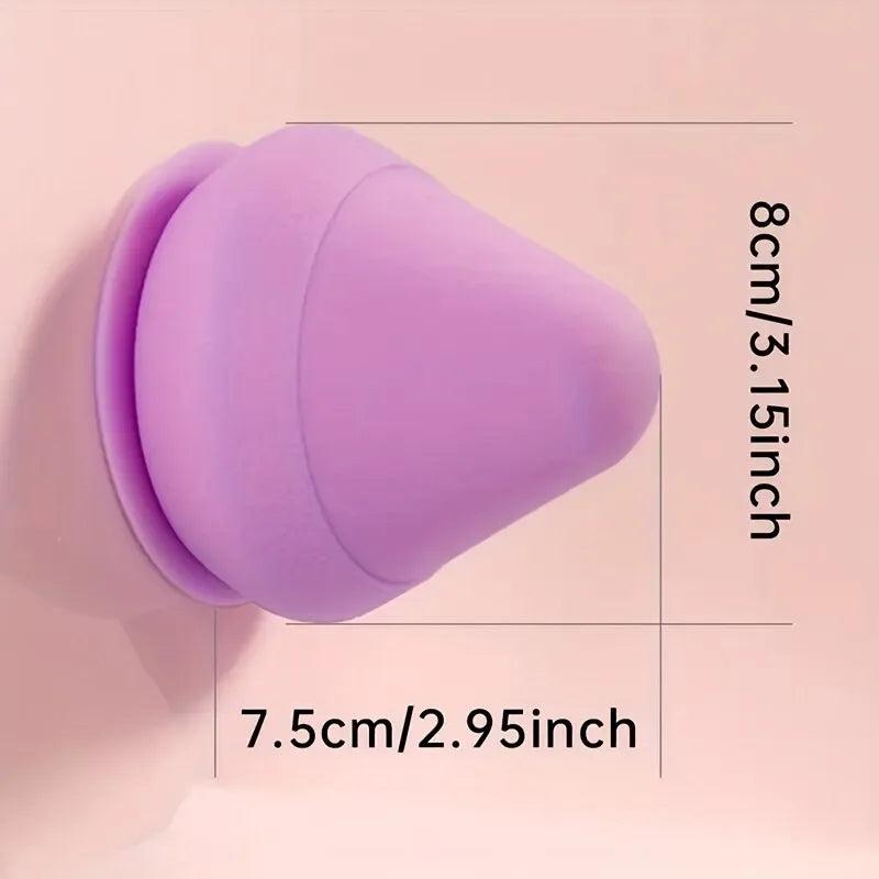 Wall-Mounted Suction Cup Trigger Point Massager by HitMyNeed