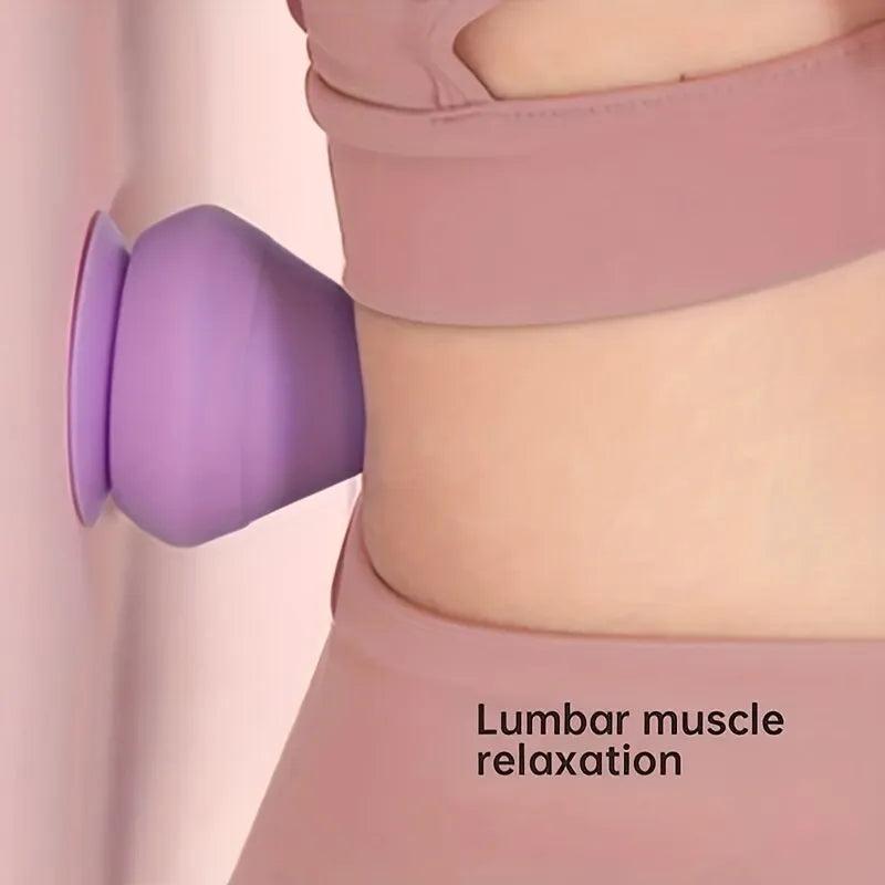 Wall-Mounted Suction Cup Trigger Point Massager by HitMyNeed