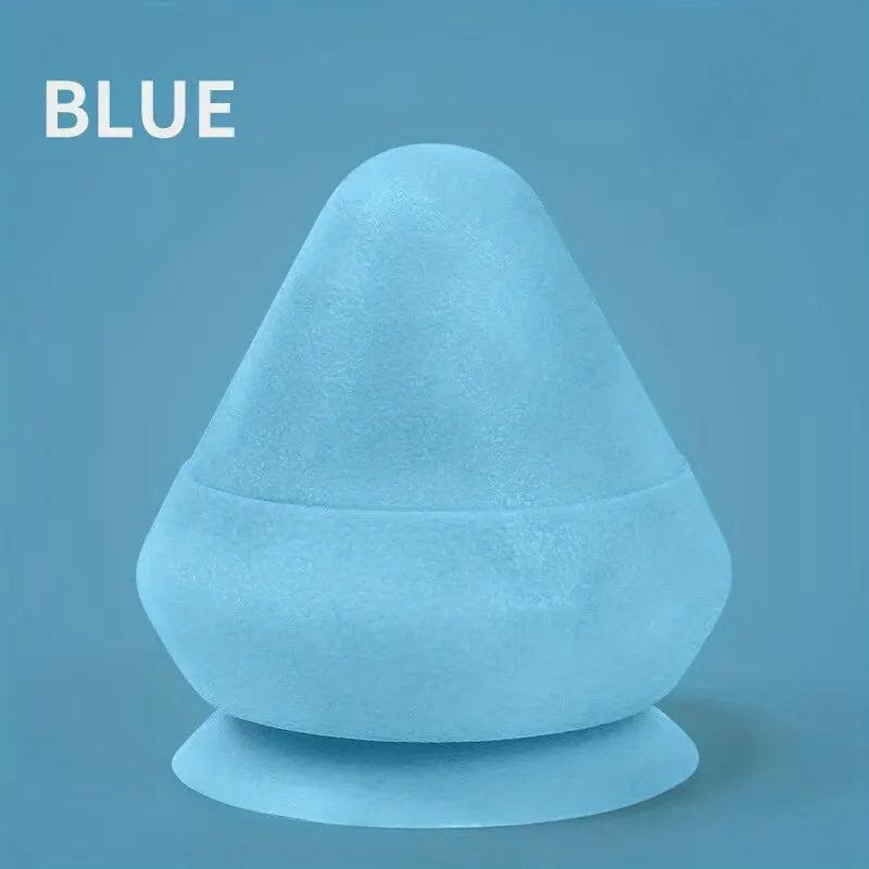 Wall-Mounted Suction Cup Trigger Point Massager blue by HitMyNeed