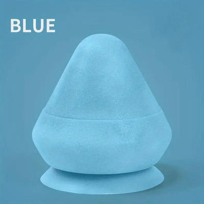 Wall-Mounted Suction Cup Trigger Point Massager blue by HitMyNeed
