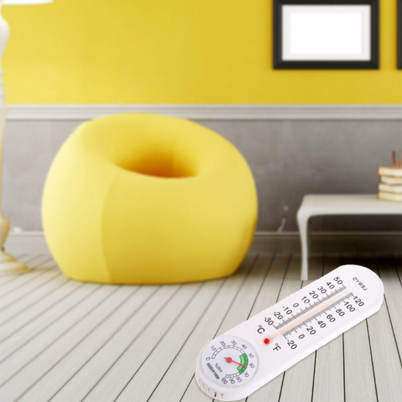 Wall Mounted Thermometer with Hygrometer 23cm by HitMyNeed