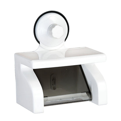 Wall Mounted Toilet Paper Roll Holder with Shelf by HitMyNeed