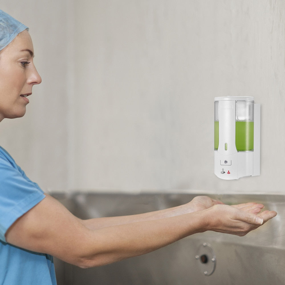 Wall Mounted Touchless Soap Dispenser 400ml by HitMyNeed