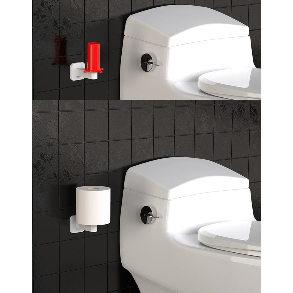 Wall-Mounted Vertical Paper Towel Holder by HitMyNeed