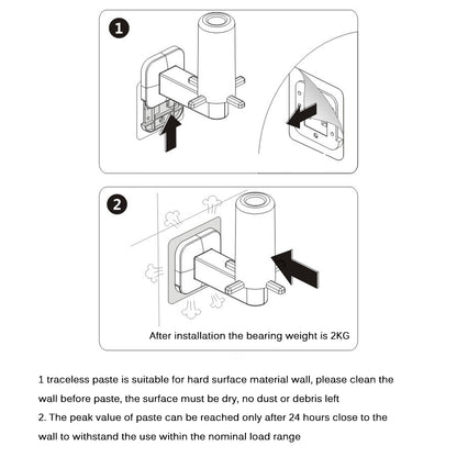 Wall-Mounted Vertical Paper Towel Holder by HitMyNeed
