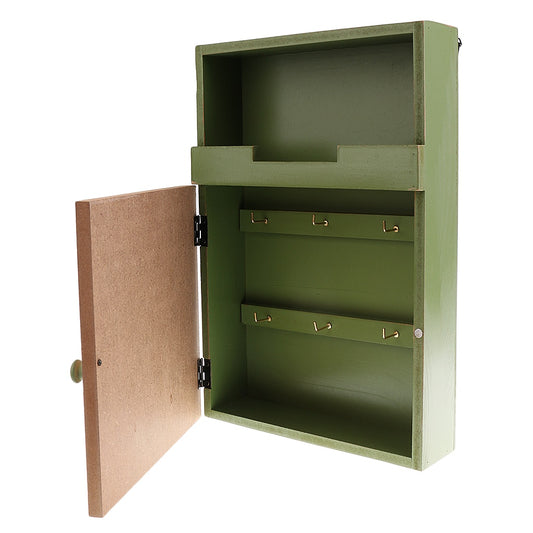 Wall Mounted Wooden Mail and Key Organizer by HitMyNeed