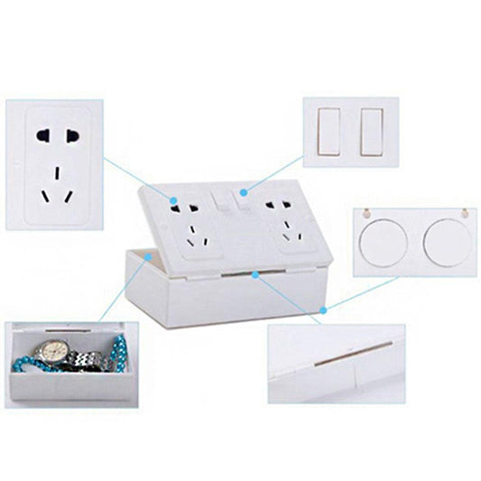 Wall Outlet Hidden Safe Box for Cash and Valuables by HitMyNeed