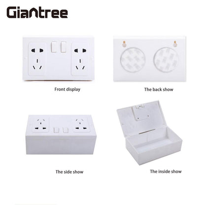 Wall Outlet Hidden Safe Box for Cash and Valuables by HitMyNeed
