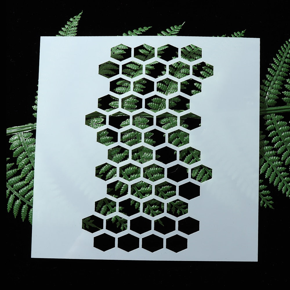 Wall Stencils Design Templates Set of 6 by HitMyNeed