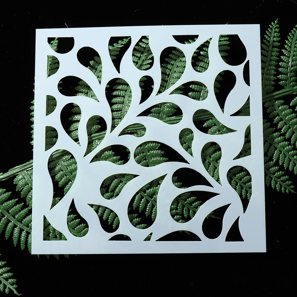 Wall Stencils Design Templates Set of 6 by HitMyNeed