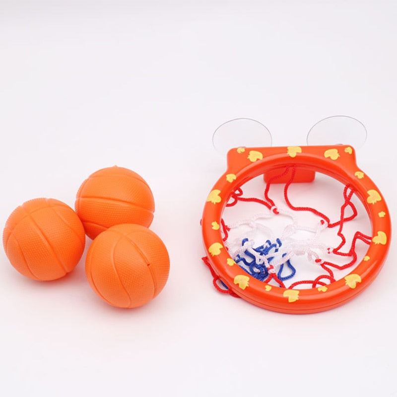 Wall Suction Basketball Bath Toy Set for Kids by HitMyNeed