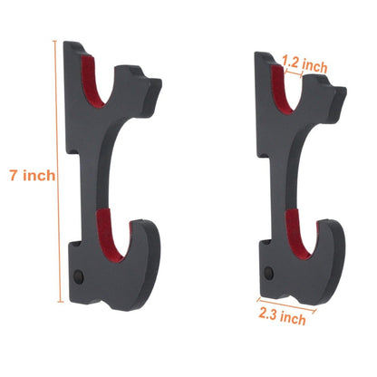 Wall Sword Holder Two-Tier Set (2pcs) by HitMyNeed