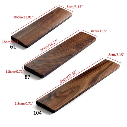 Walnut Wooden Keyboard Palm Rest by HitMyNeed
