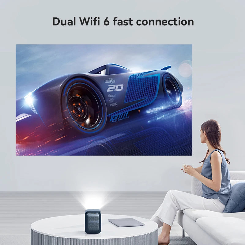 Wanbo T2 Max 1080p WiFi Smart Mini Projector by HitMyNeed