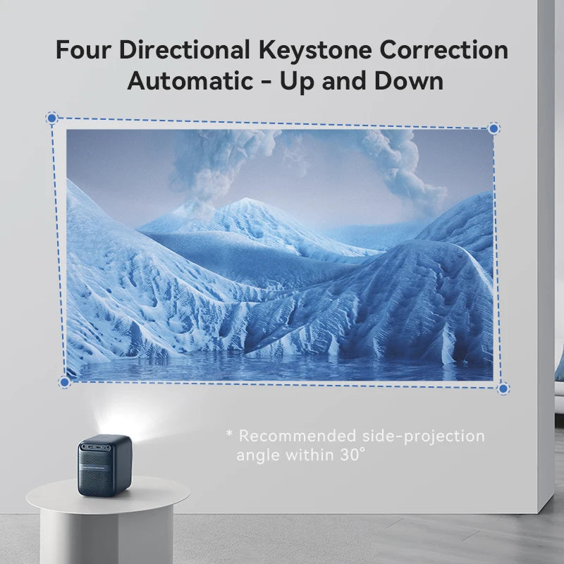 Wanbo T2 Max 1080p WiFi Smart Mini Projector by HitMyNeed