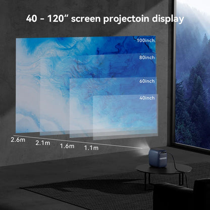 Wanbo T2 Max 1080p WiFi Smart Mini Projector by HitMyNeed