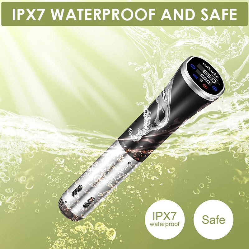 Wancle IPX7 Sous Vide Cooker with Digital Timer by HitMyNeed