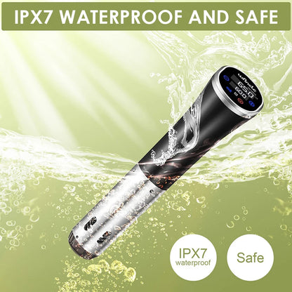 Wancle IPX7 Sous Vide Cooker with Digital Timer by HitMyNeed