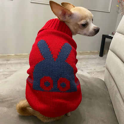 Warm Knitted Dog Sweater for Small & Medium Pets by HitMyNeed