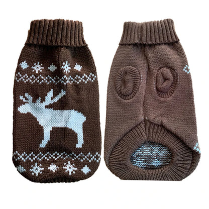 Warm Knitted Dog Sweater for Small & Medium Pets a 12.0 by HitMyNeed