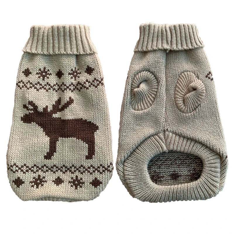 Warm Knitted Dog Sweater for Small & Medium Pets b 14.0 by HitMyNeed