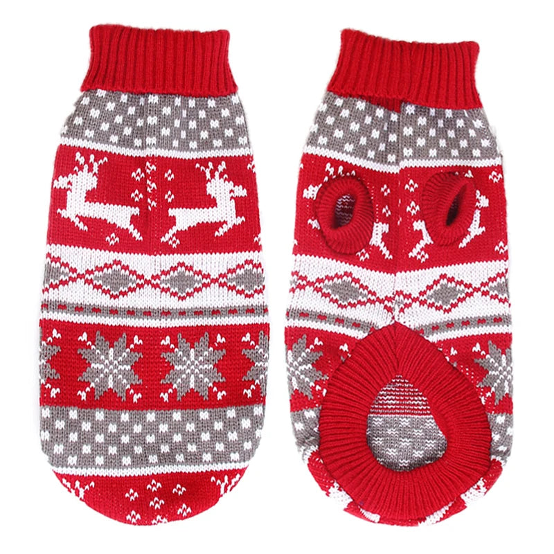Warm Knitted Dog Sweater for Small & Medium Pets f 14.0 by HitMyNeed