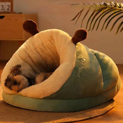 Warm Slipper Dog Kennel Bed for Small Pets by HitMyNeed