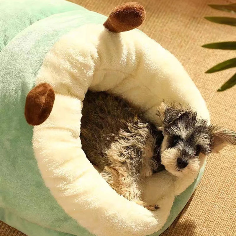 Warm Slipper Dog Kennel Bed for Small Pets by HitMyNeed