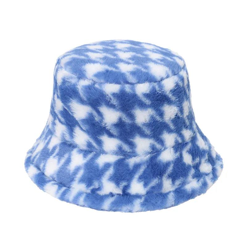 Warm Women's Winter Bucket Hat c008-bir-2 by HitMyNeed