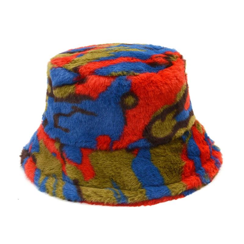 Warm Women's Winter Bucket Hat c008-col-1 by HitMyNeed
