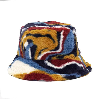 Warm Women's Winter Bucket Hat c008-col-2 by HitMyNeed