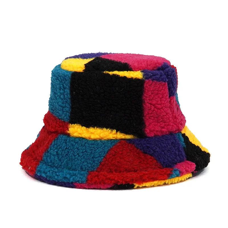 Warm Women's Winter Bucket Hat c008-col-3 by HitMyNeed