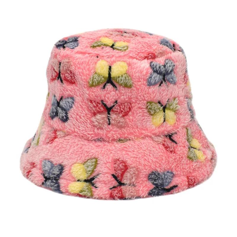 Warm Women's Winter Bucket Hat c008-fly-2 by HitMyNeed