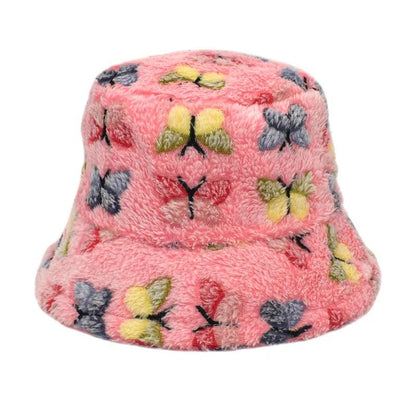Warm Women's Winter Bucket Hat c008-fly-2 by HitMyNeed
