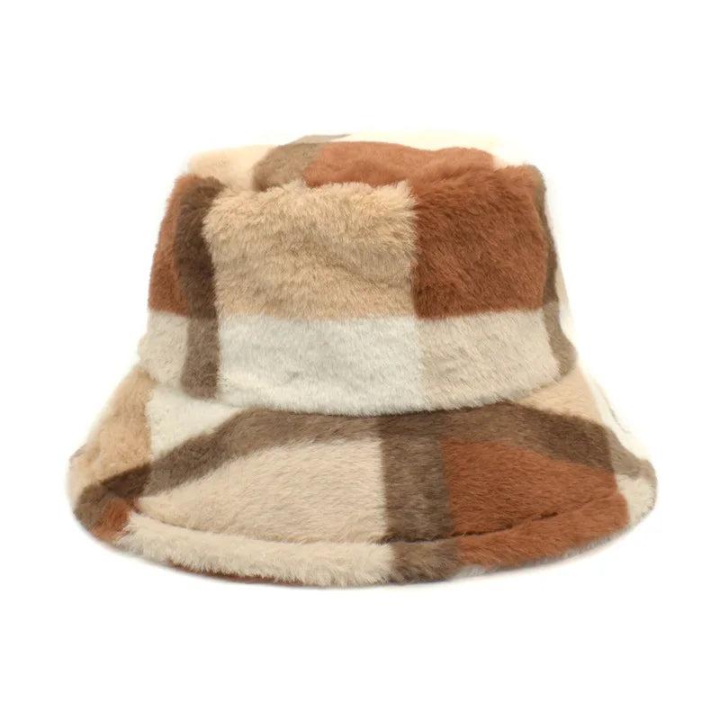 Warm Women's Winter Bucket Hat c008-gezi-3 by HitMyNeed