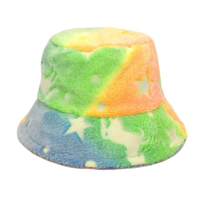 Warm Women's Winter Bucket Hat c008-hor-2 by HitMyNeed