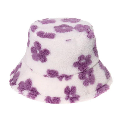 Warm Women's Winter Bucket Hat c008-hua-1 by HitMyNeed