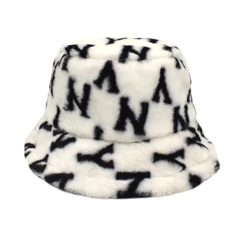 Warm Women's Winter Bucket Hat c008-n-1 by HitMyNeed