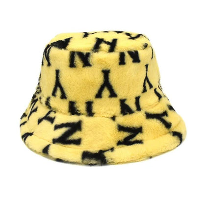 Warm Women's Winter Bucket Hat c008-n-2 by HitMyNeed