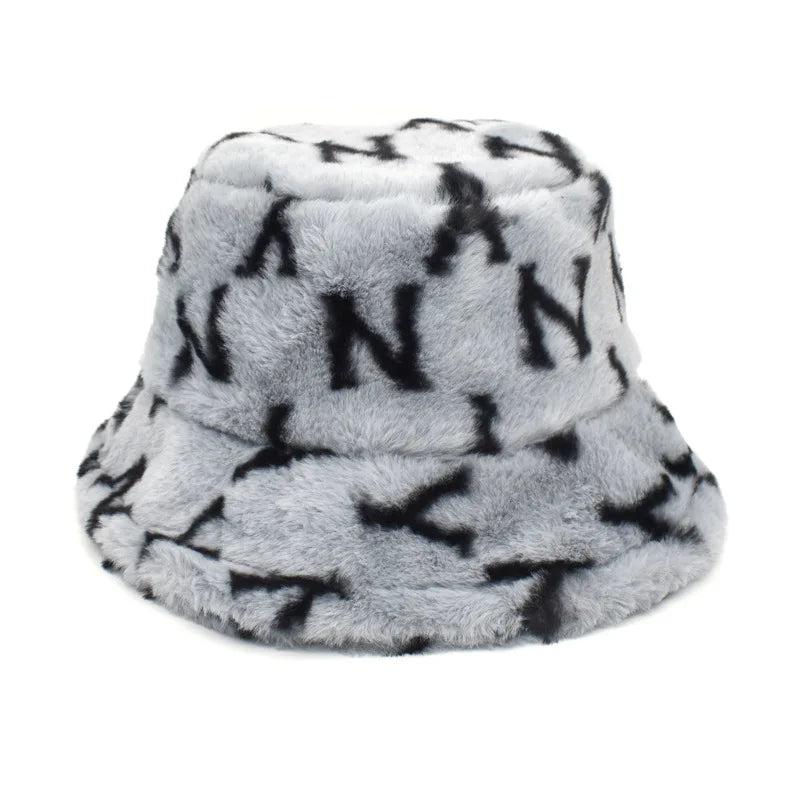 Warm Women's Winter Bucket Hat c008-n-3 by HitMyNeed