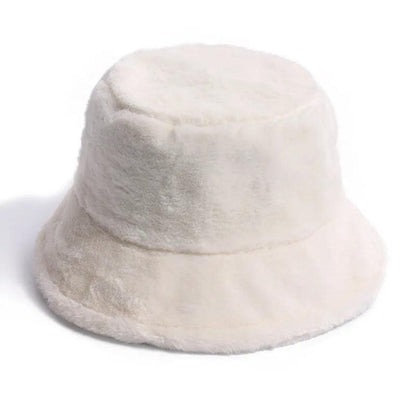 Warm Women's Winter Bucket Hat c008-solid-3 by HitMyNeed